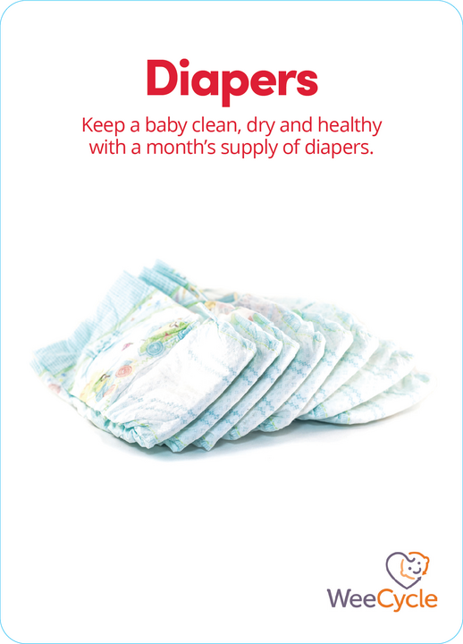 Diapers | $60